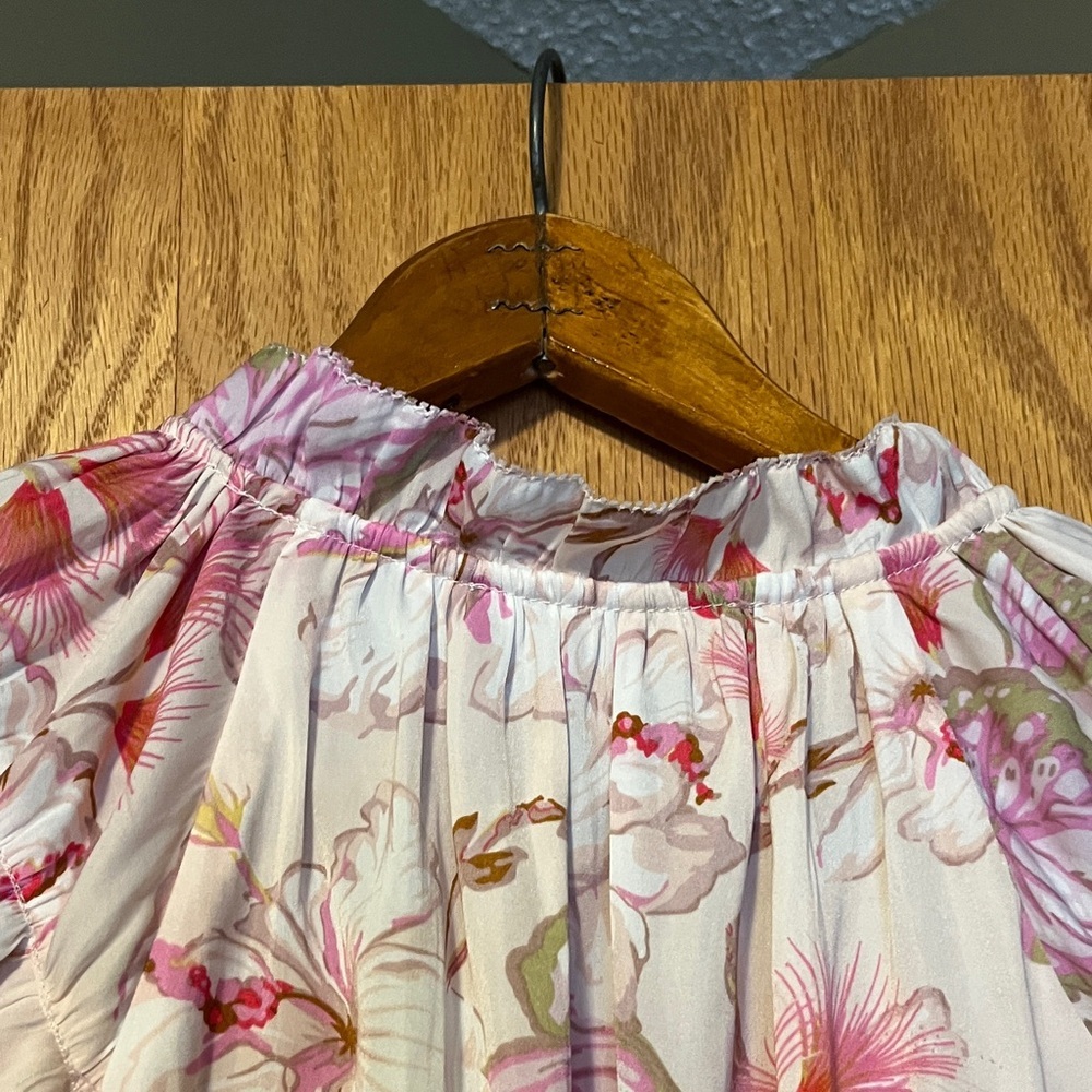 Philosophy Floral Blouse in Pink and Cream - Picture 9 of 12